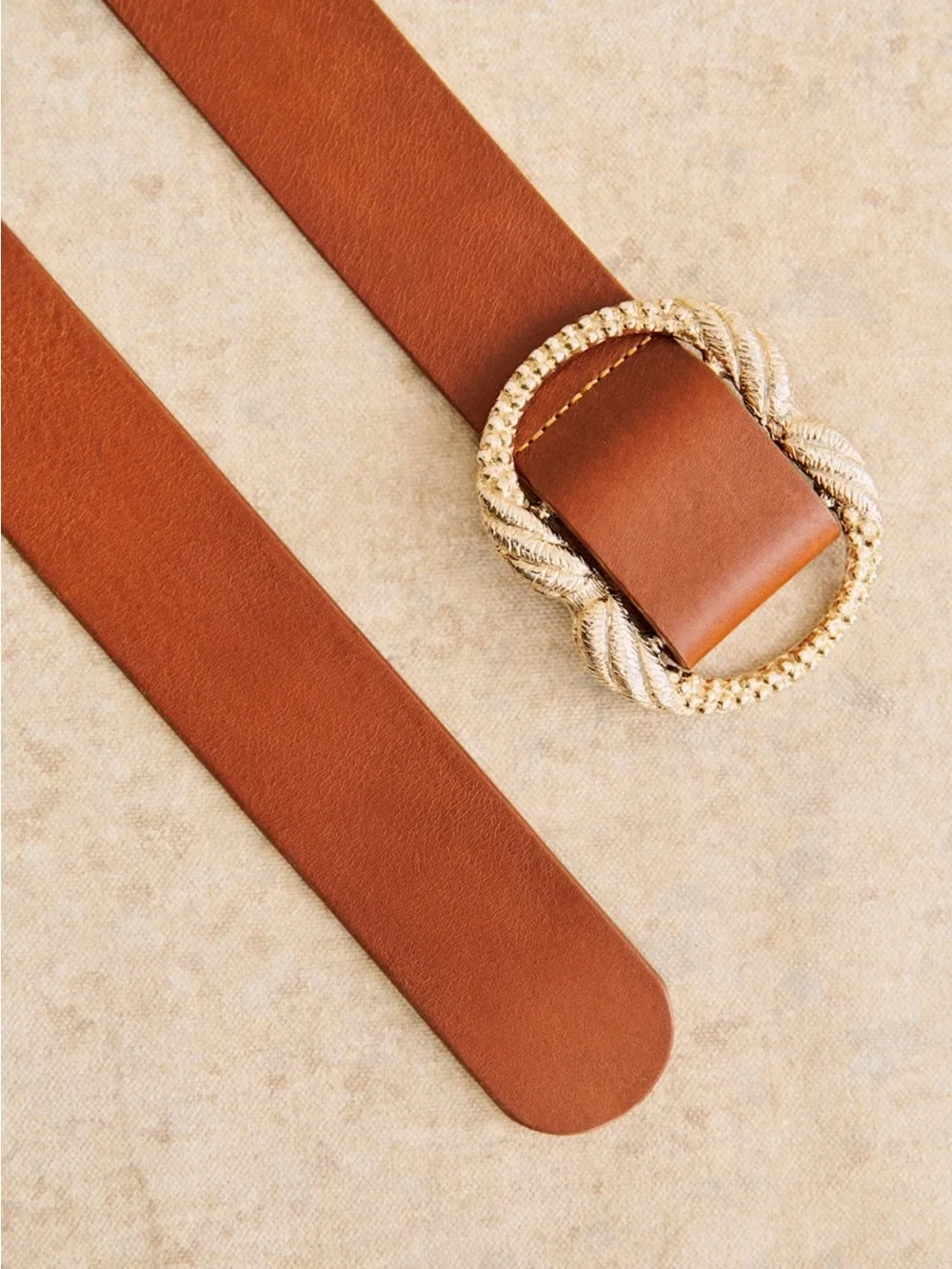 Sézane Artemis Belt-Natural Heritage Leather